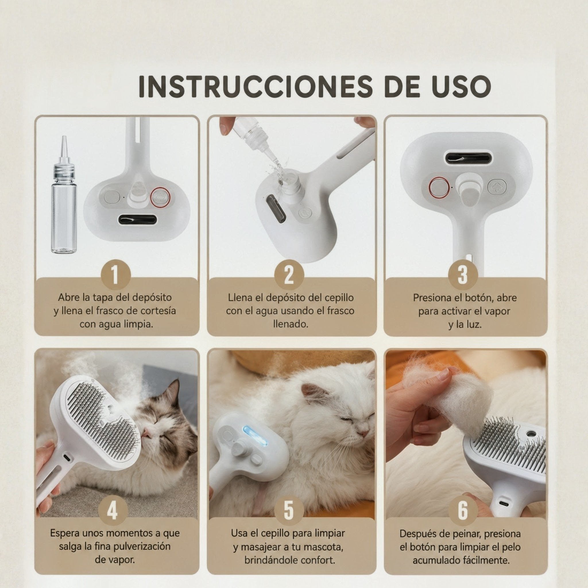 Cepillo 3 en 1